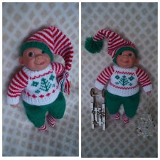 Продолжение новогоднего вязания