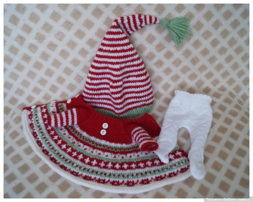 Продолжение новогоднего вязания. Для булочек Миечек | Бэйбики Продолжение новогоднего вязания. Для булочек Миечек (фото 8)