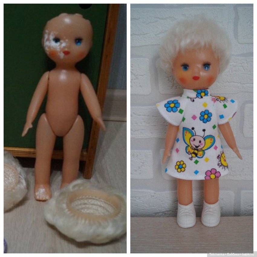 Вторая выписка декабря. Из запчастей получилась новая куколка. Делаем новый шейный шарнир, сборная куколка из разных