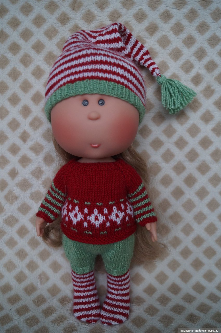 Продолжаю новогоднее вязание. И снова на булочек | Бэйбики Продолжаю новогоднее вязание. И снова на булочек (фото 8)