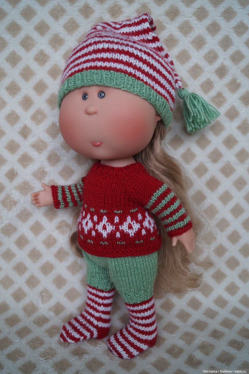 Продолжаю новогоднее вязание. И снова на булочек | Бэйбики Продолжаю новогоднее вязание. И снова на булочек (фото 9)