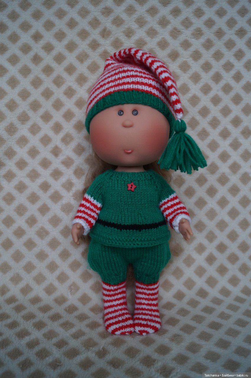 Продолжаю новогоднее вязание. И снова на булочек | Бэйбики Продолжаю новогоднее вязание. И снова на булочек (фото 3)