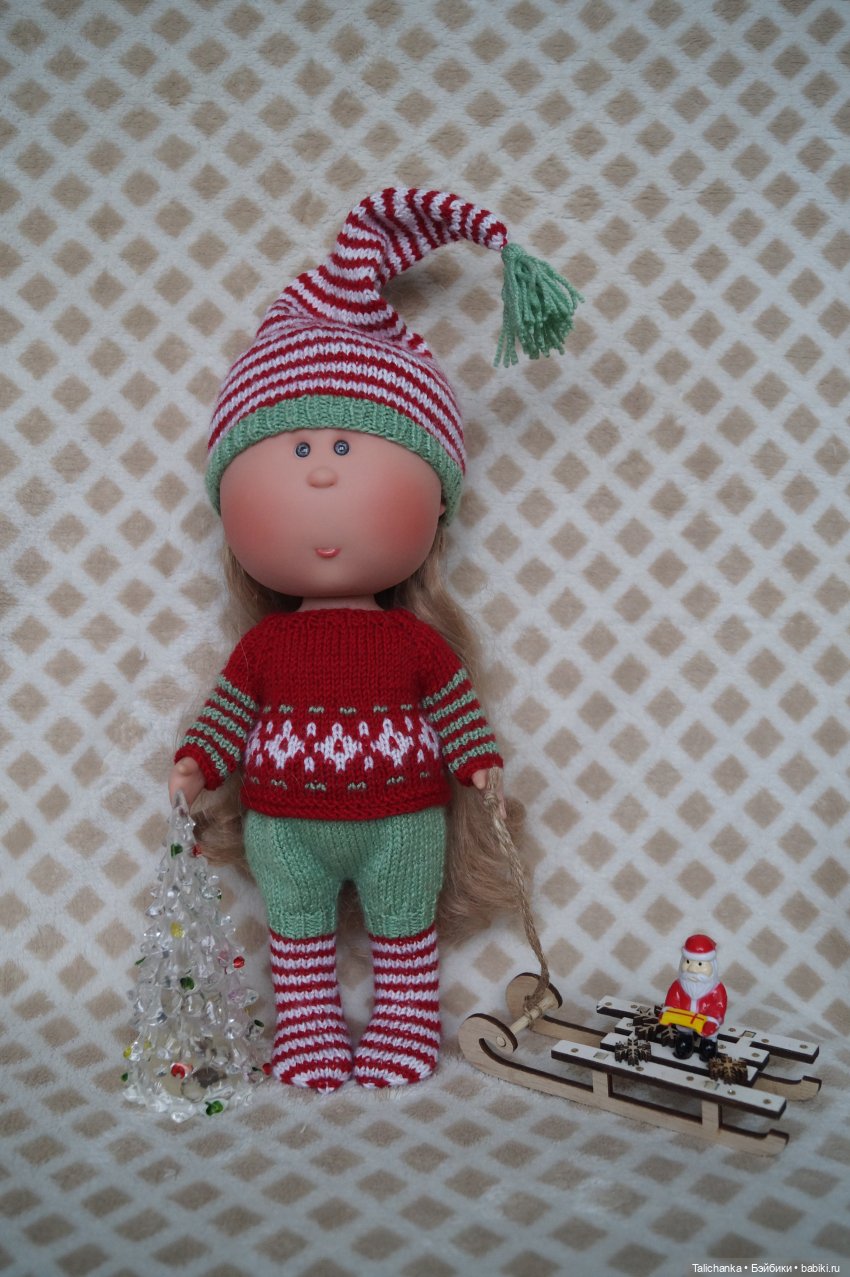 Продолжаю новогоднее вязание. И снова на булочек | Бэйбики Продолжаю новогоднее вязание. И снова на булочек (фото 10)