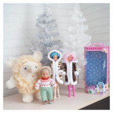 Четвёртая выписка декабря.  Прошивка двух Susy, попытка создать новые образы, как на коробке. Новогоднее чудо и воспомнание из детства