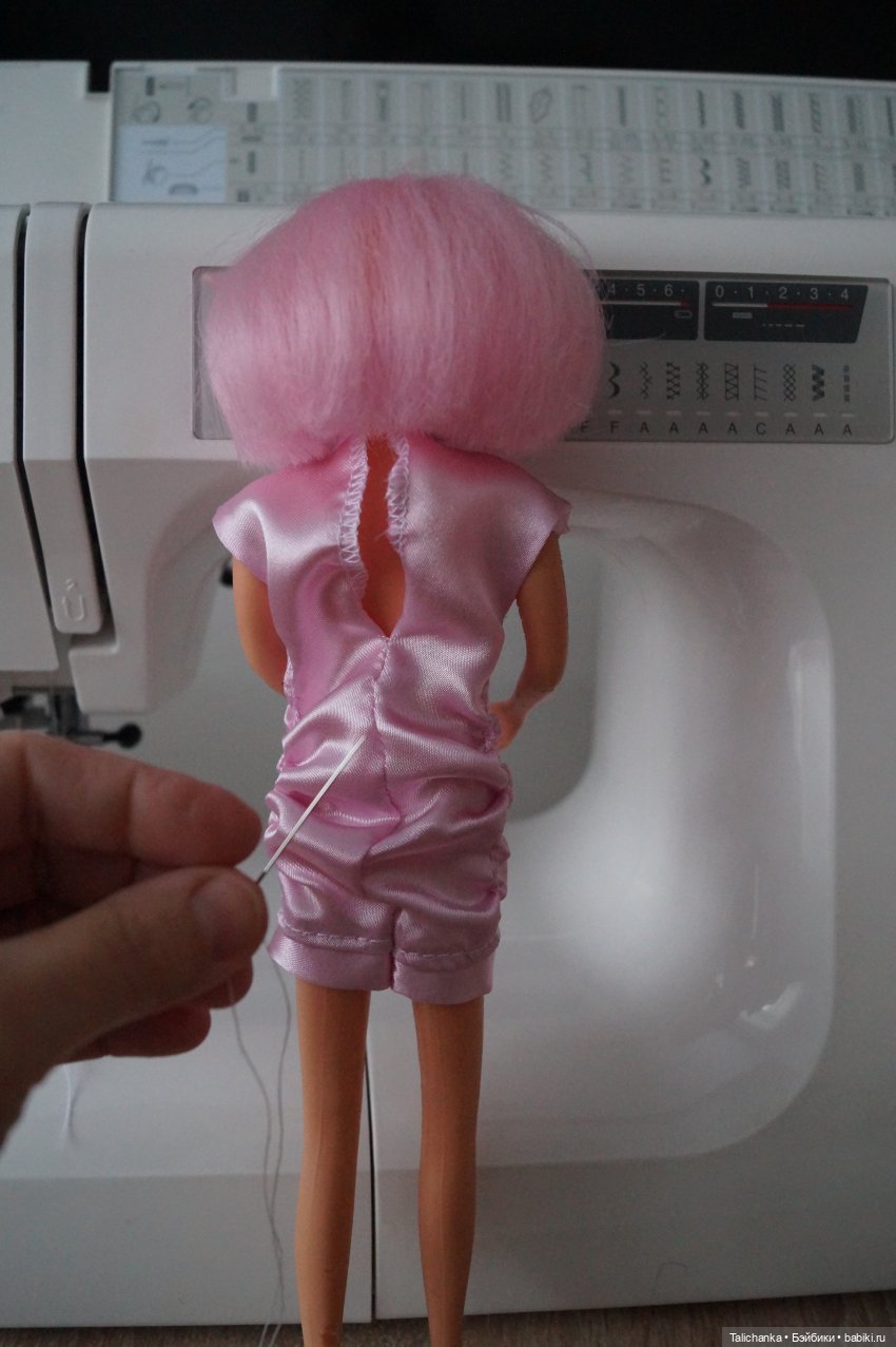 Выкройка платья с драпировкой для Санди, Сюзи и других девушек-подружек Барби