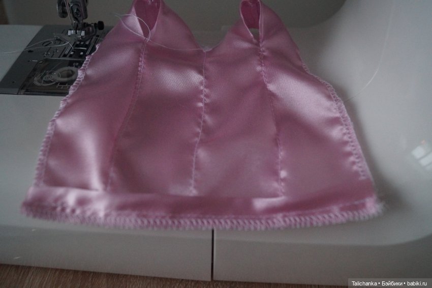 Выкройка платья с драпировкой для Санди, Сюзи и других девушек-подружек Барби (фото 10)