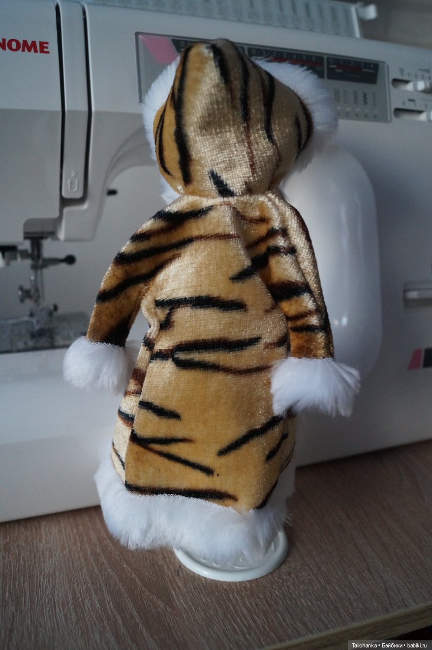 Выкройка шубки для Санди, Сюзи и других девушек-подружек Барби (фото 8)