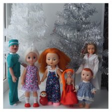 Первая выписка января. Отсутствие ресниц, глаз и волос - излечимо. Лечение неваляшки которая только лежала. Базироновые маски. Кукольные обновы и воспоминание из детства