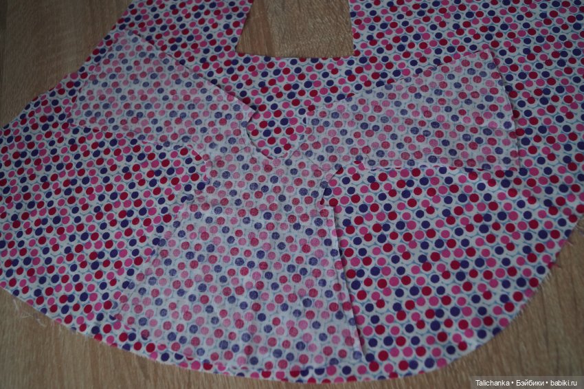 Выкройка платьица А-силует для Веты АСКИМ ростом 25 cм (фото 3)