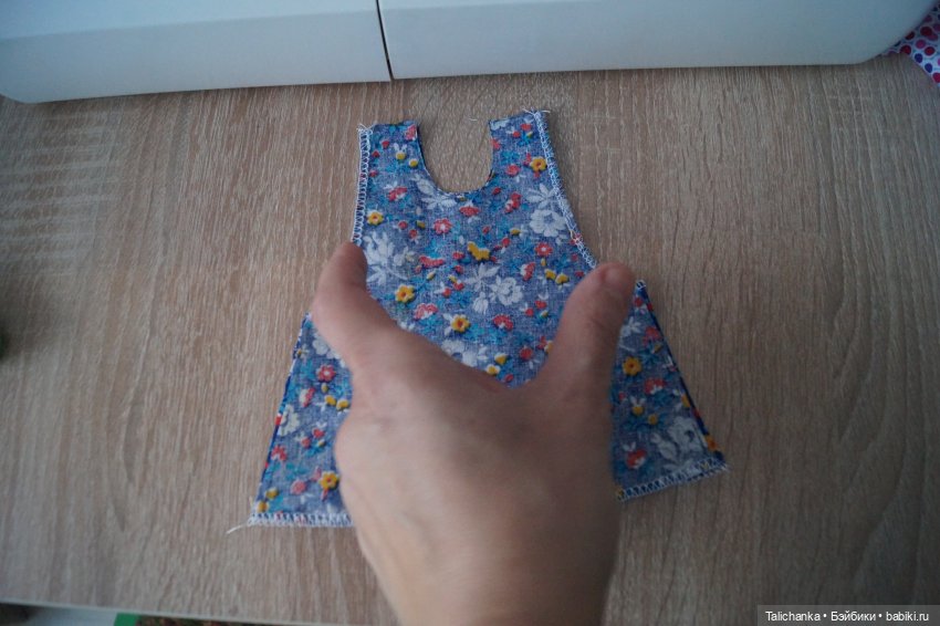 Выкройка комбинезона для Киры фабрики Кругозор, ростом 26 см (фото 4)