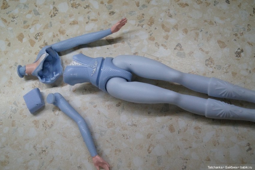 Вторая выписка февраля. Чудо рождения новой кукольной жизни. Разбитая куколка с утратой кусочка пластика - выздоровела.