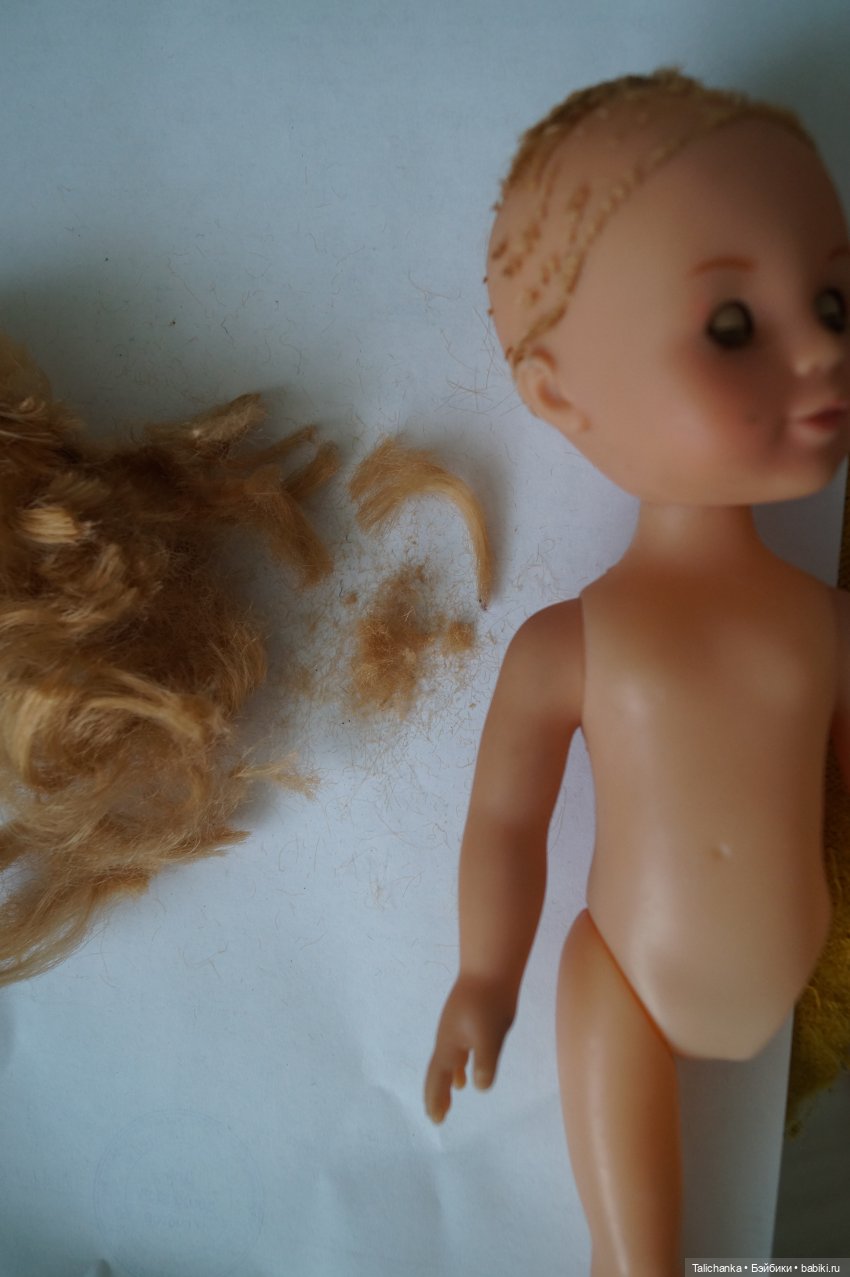 Третья выписка февраля. Паяю пяточку, которую сгрыз зверёк. Восстанавливаю волосы. Пеппи Длинныйчулок выздоровела