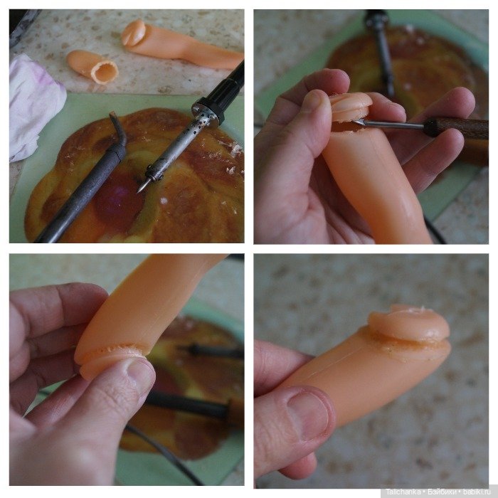 Третья выписка февраля. Паяю пяточку, которую сгрыз зверёк. Восстанавливаю волосы. Пеппи Длинныйчулок выздоровела