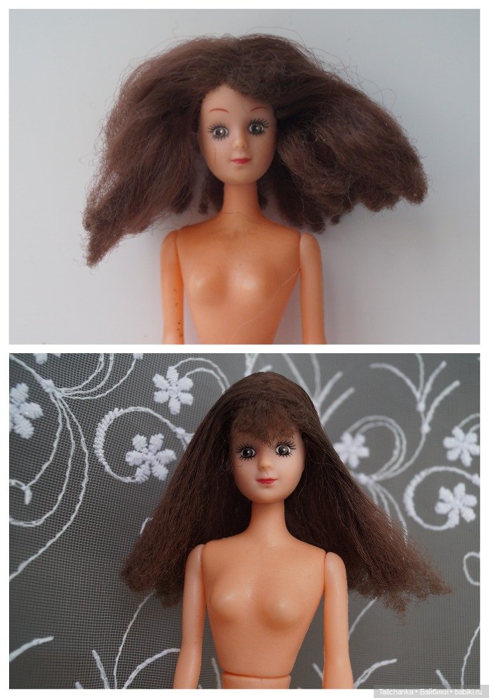 Третья выписка февраля. Паяю пяточку, которую сгрыз зверёк. Восстанавливаю волосы. Пеппи Длинныйчулок выздоровела