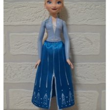 Выкройка юбочки для Эльззы Disney Hasbro Frozen  27 см ростом