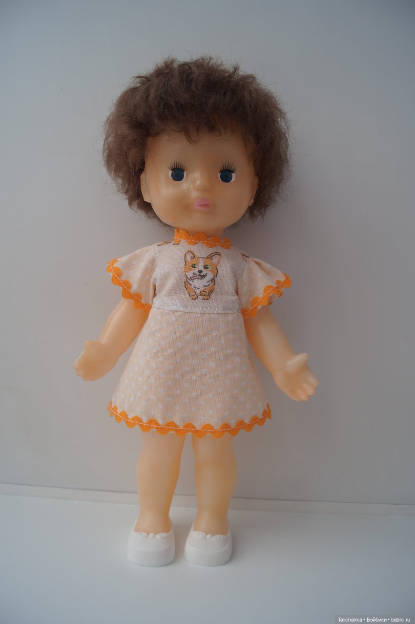 Выкройка платьица для куздеевской Кати ростом 30 см (фото 3)