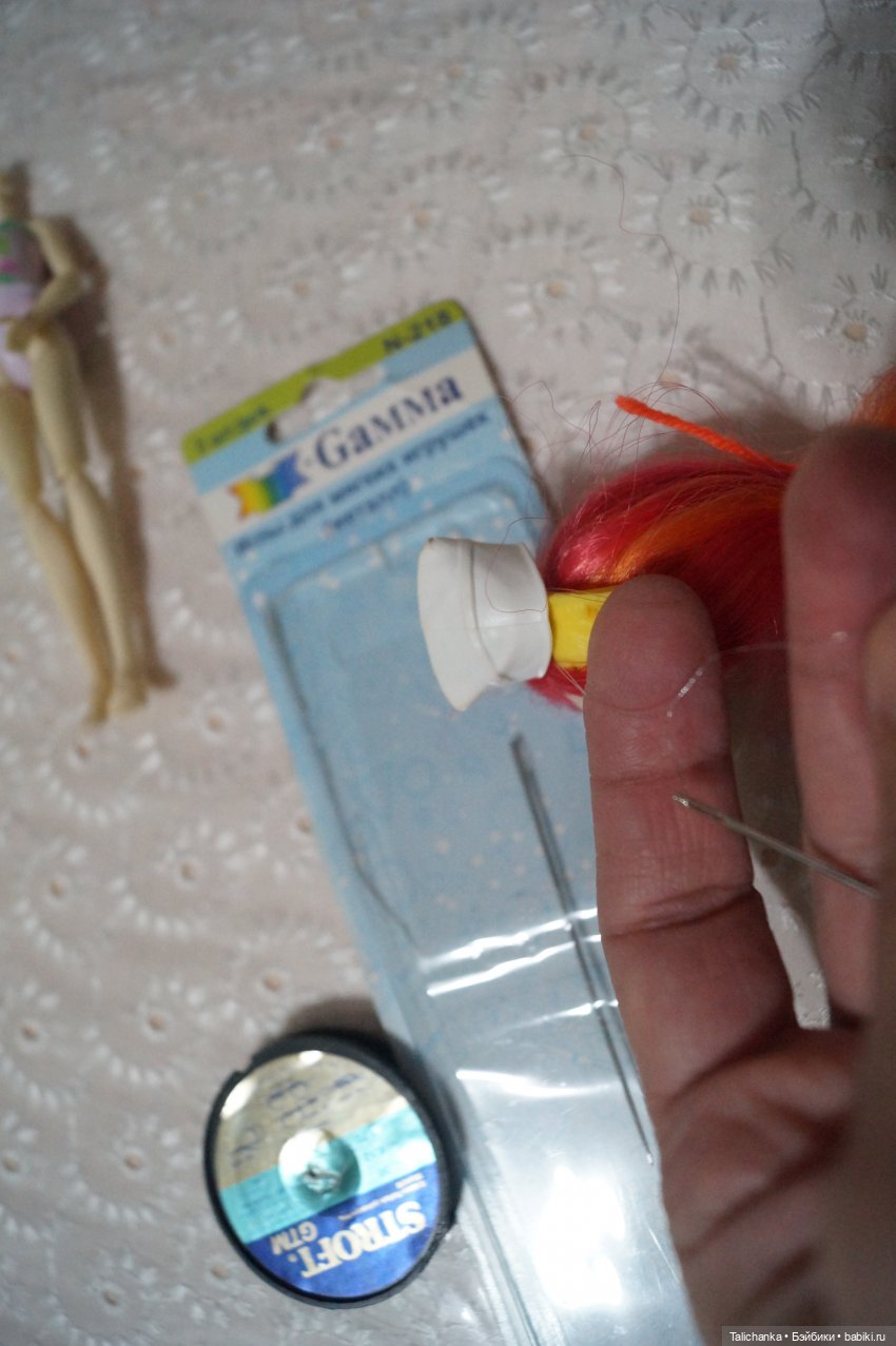 Первоапрельская выписка. Паяем сильно погрызенные ножки. Ставим донорские глазки. Возвращаем волосам былую красоту. Шьём