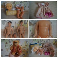 Посылочка с очень нужными запчастями для кукольной клиники