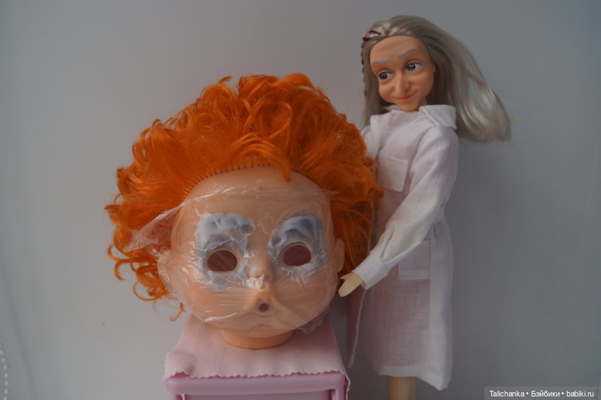 Третья майская выписка. Доктор Плюшева лечит плюшевую игрушку. Восстановление былой красоты малышки Сонечки. Возвращаем