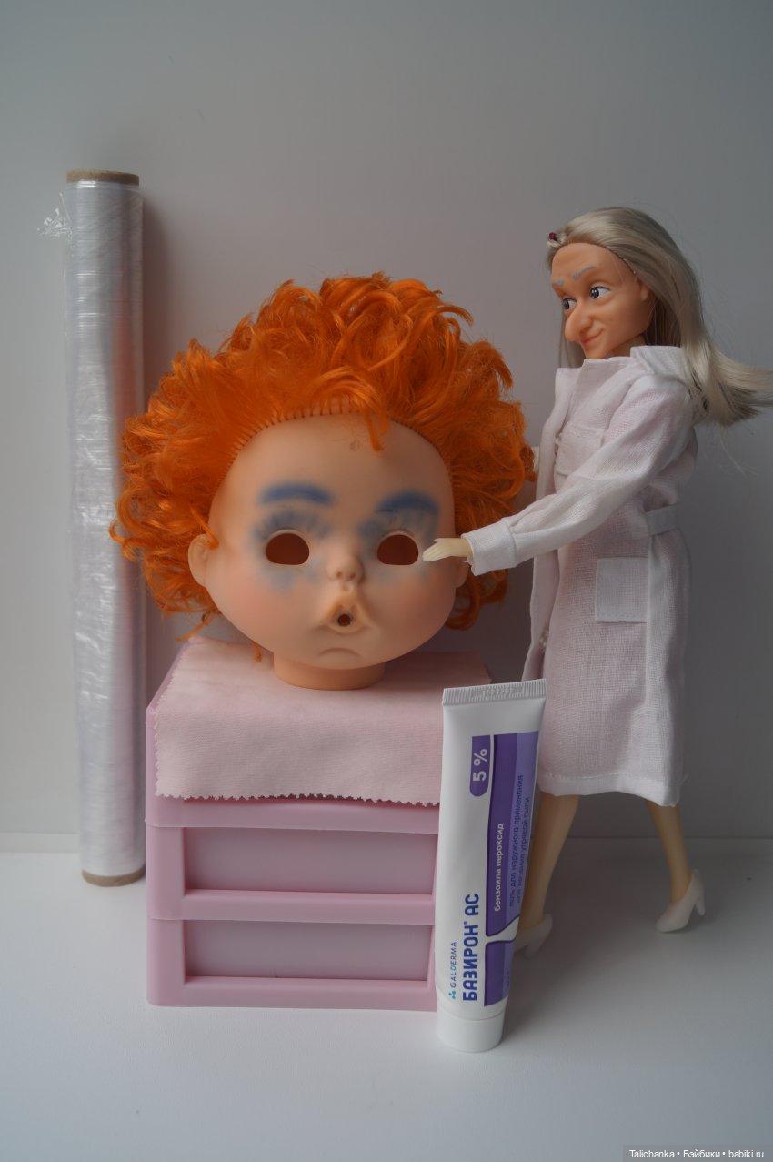 Третья майская выписка. Доктор Плюшева лечит плюшевую игрушку. Восстановление былой красоты малышки Сонечки. Возвращаем