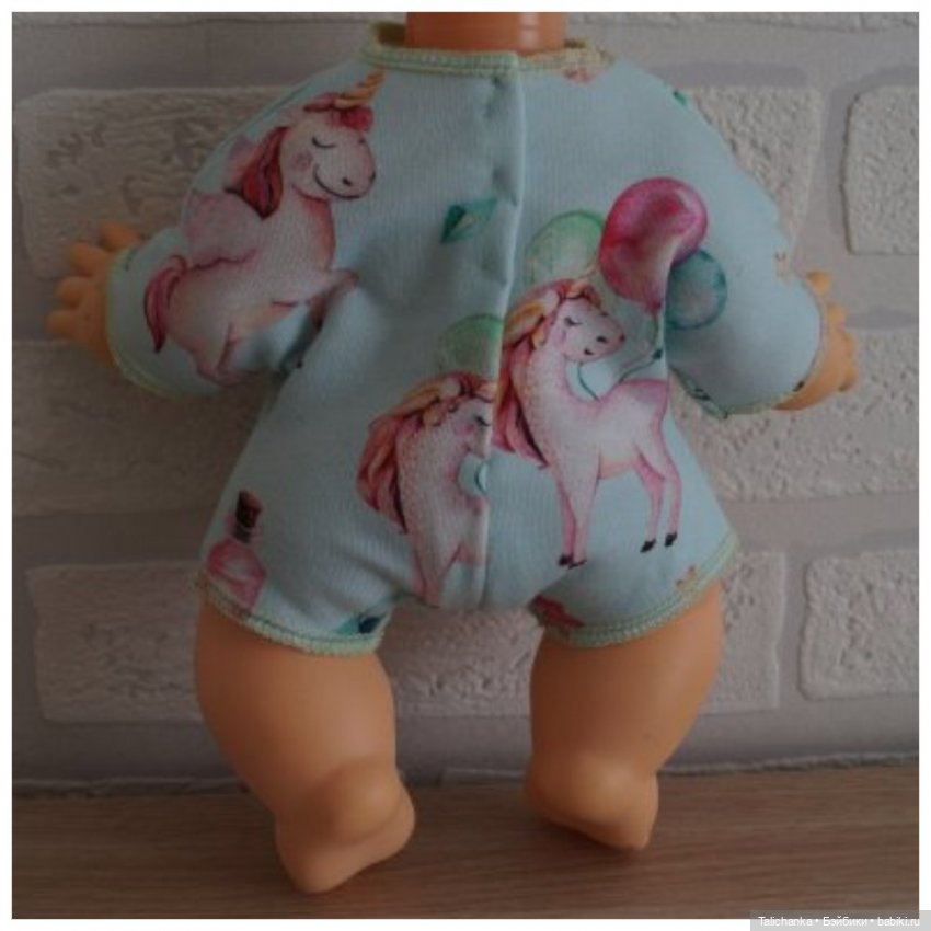 Выкройка бодика/песочника на малышку Сонечку ф-ки 8 марта (фото 5)