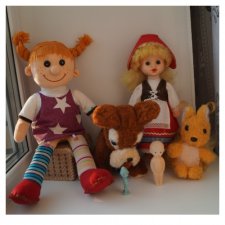 Четвёртая выписка мая. Заглаживаем покусы ножек паяльником. Доктор Плюшева работает не покладая рук. Приводим в порядок Пеппи Длинныйчулок.Красная шапочка обрела былую красоту