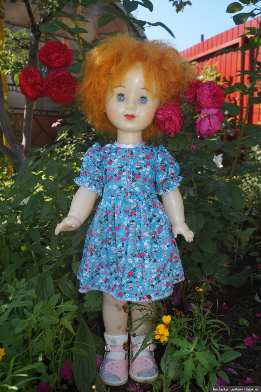 Новое платье Василисы — Советские винтажные куклы (СССР): Ленигрушка (фото 7)