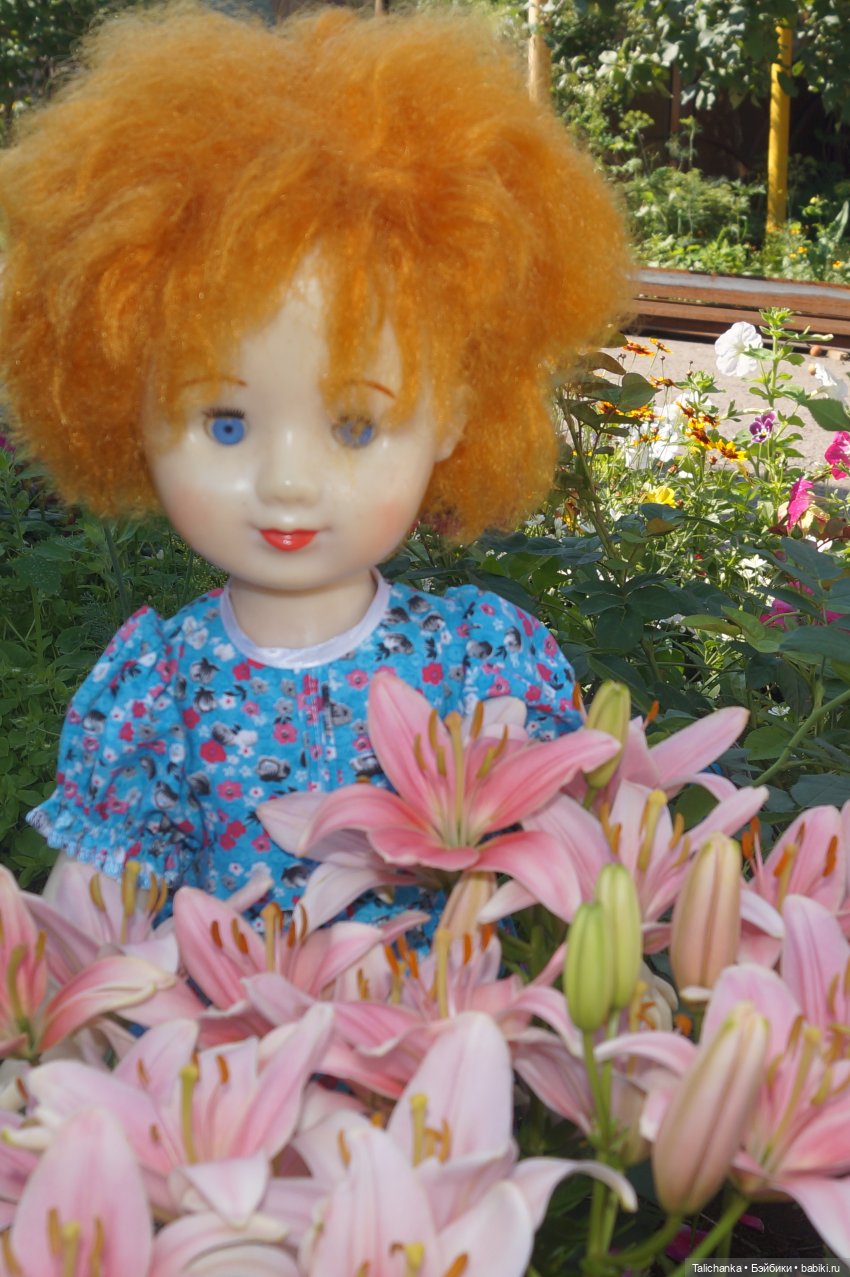 Новое платье Василисы — Советские винтажные куклы (СССР): Ленигрушка (фото 9)