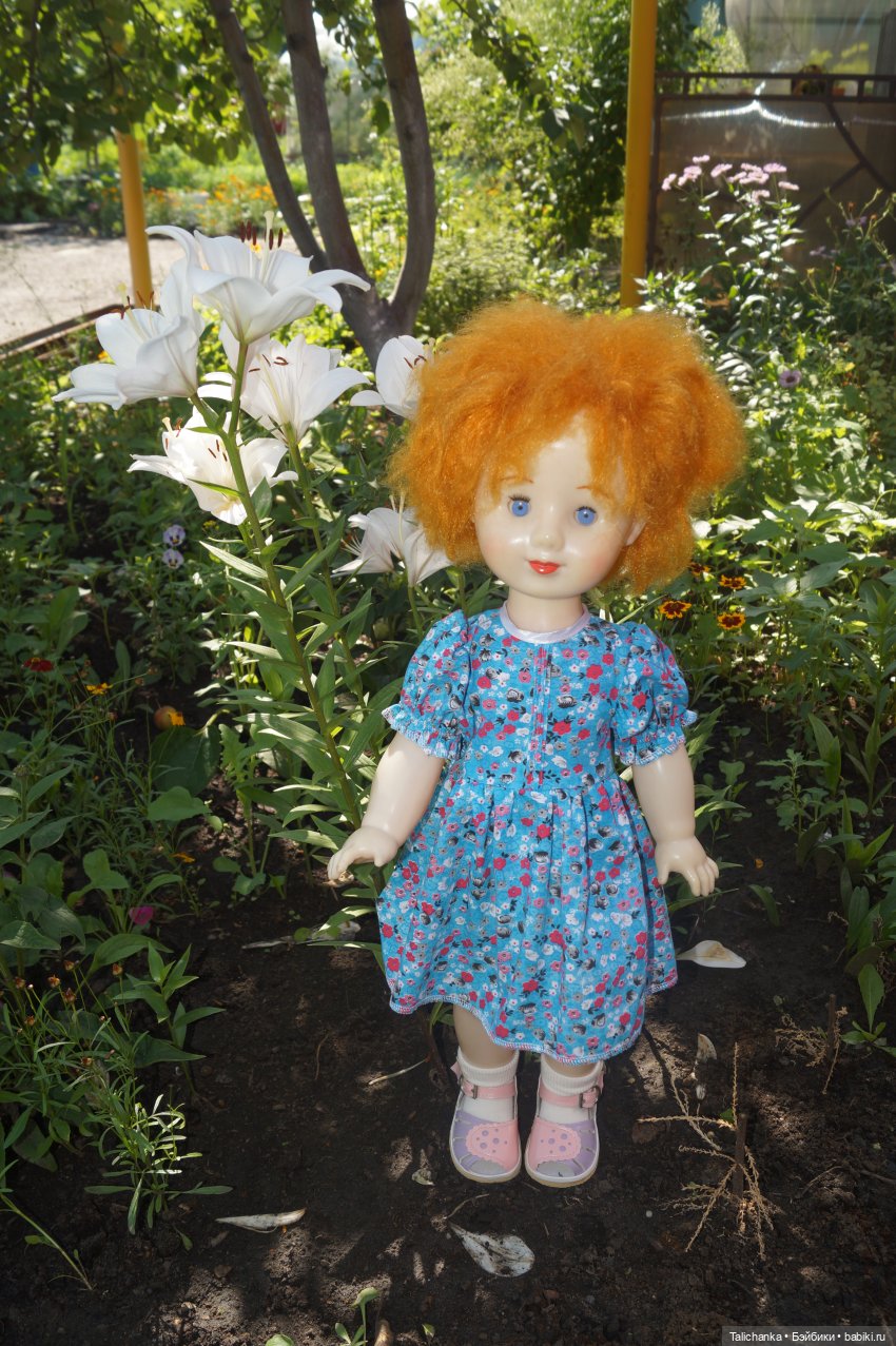 Новое платье Василисы — Советские винтажные куклы (СССР): Ленигрушка (фото 8)