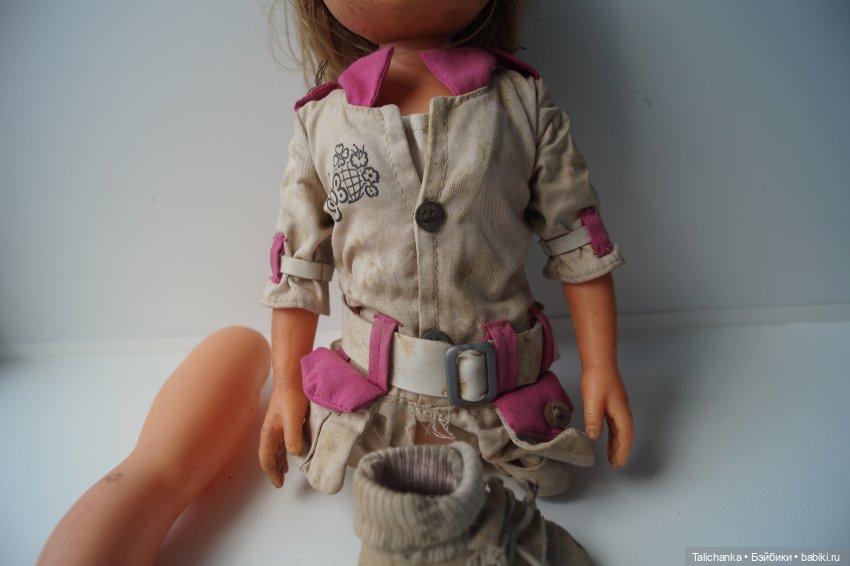 Четвёртая выписка сентября. Лечим Нэнси и возрождаем её костюм. Были головы - стали милые ляли (фото 5)