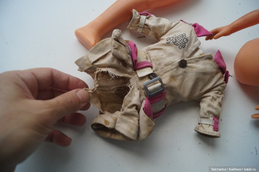 Четвёртая выписка сентября. Лечим Нэнси и возрождаем её костюм. Были головы - стали милые ляли (фото 6)