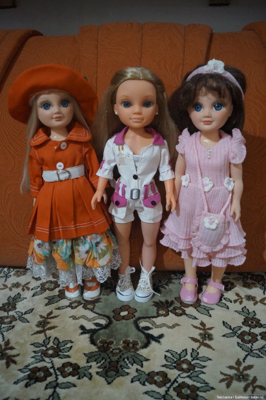 Четвёртая выписка сентября. Лечим Нэнси и возрождаем её костюм. Были головы - стали милые ляли