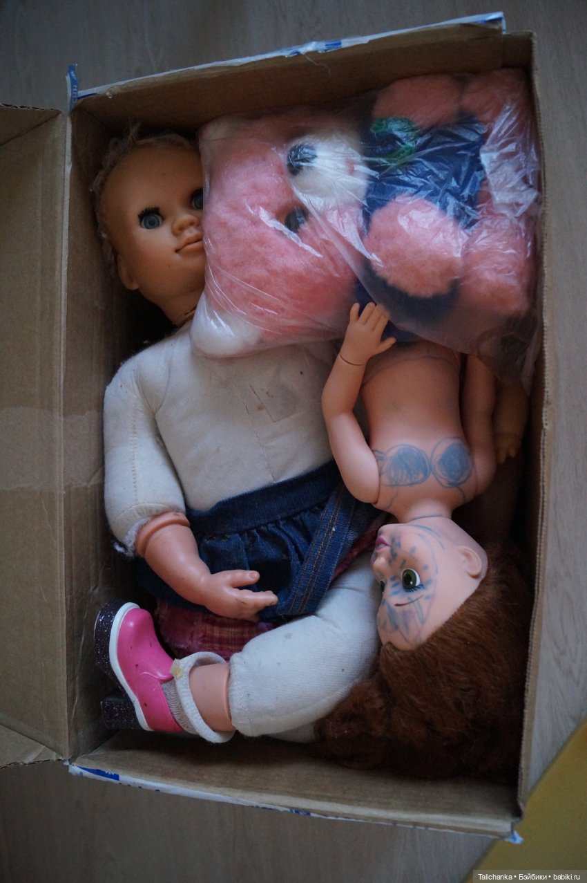 Посылочка с лялечками — Советские винтажные куклы (СССР): Ленигрушка (фото 3)