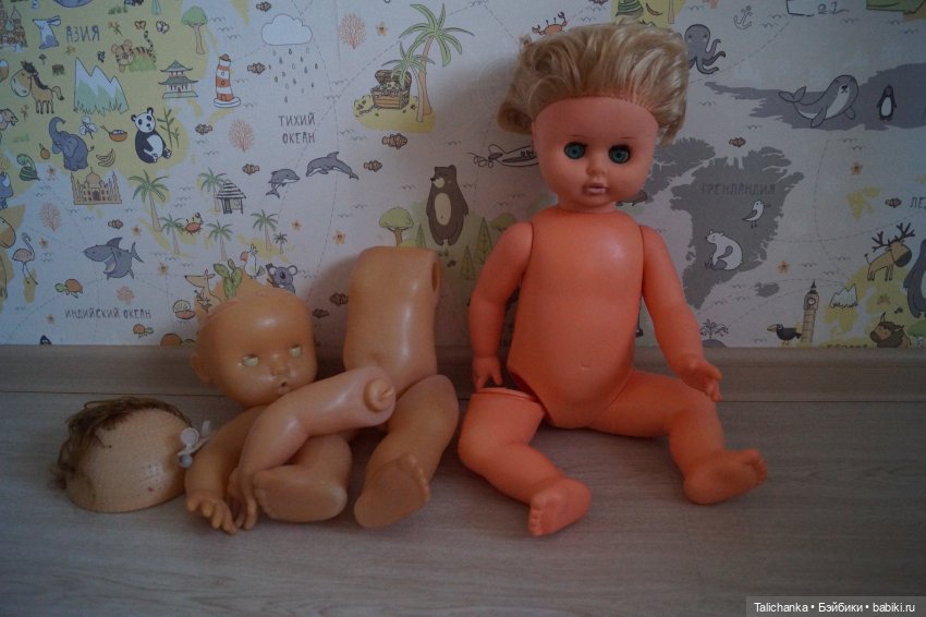 Посылочка с лялечками — Советские винтажные куклы (СССР): Ленигрушка (фото 4)