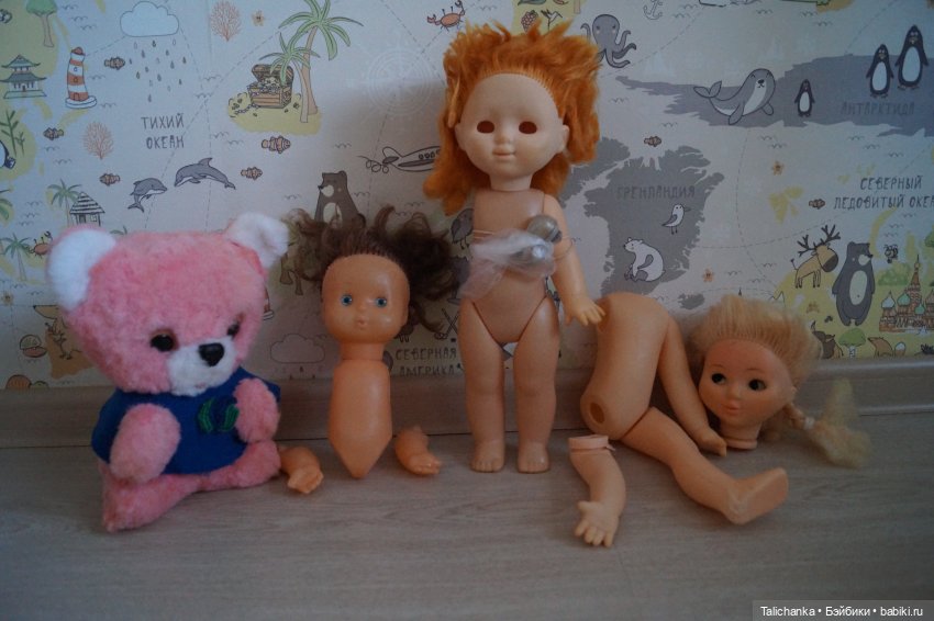 Посылочка с лялечками — Советские винтажные куклы (СССР): Ленигрушка (фото 5)