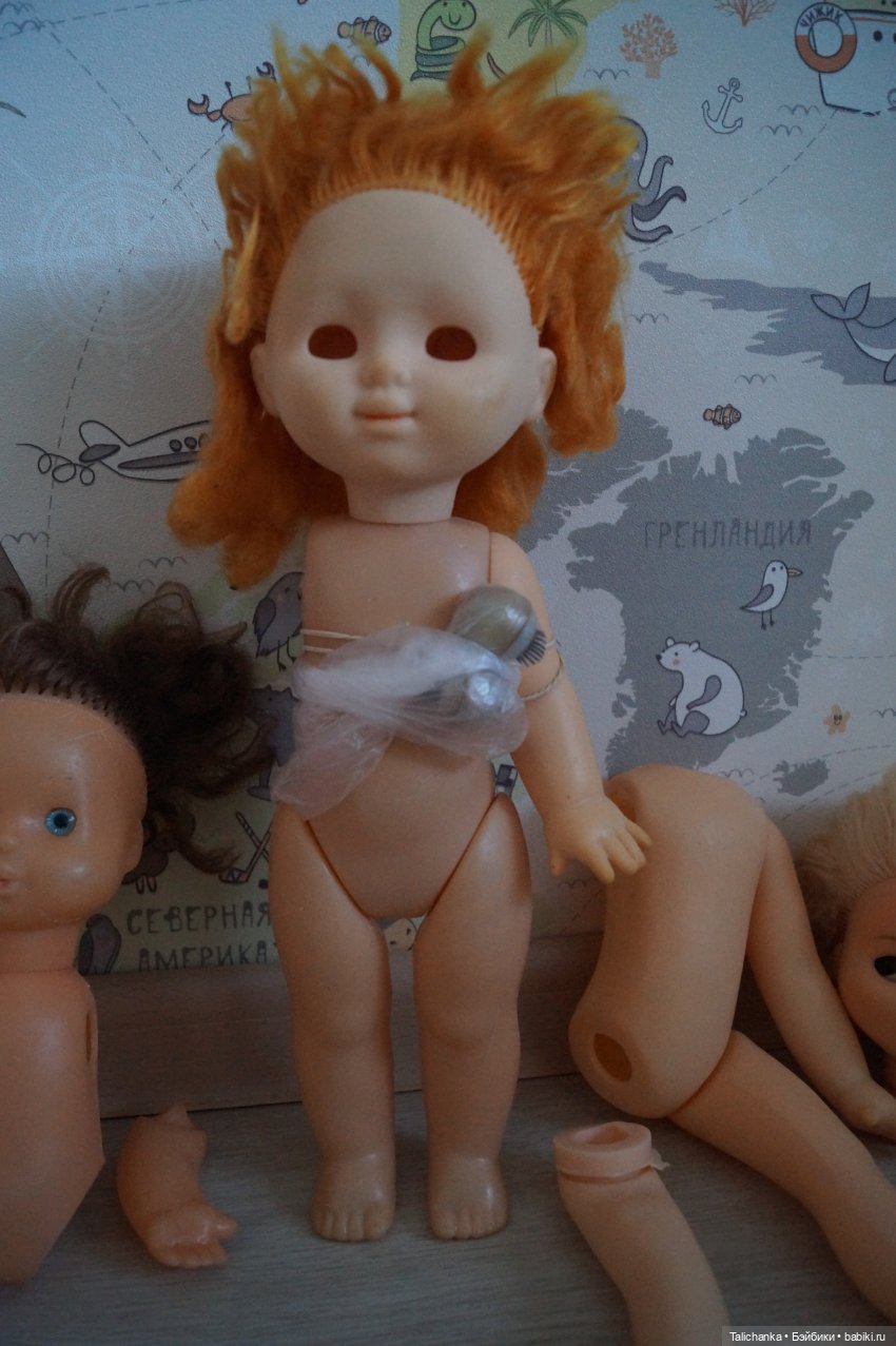 Посылочка с лялечками — Советские винтажные куклы (СССР): Ленигрушка (фото 6)
