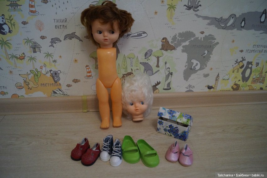 Распакуем посылочку — Советские винтажные куклы (СССР): Ленигрушка (фото 3)