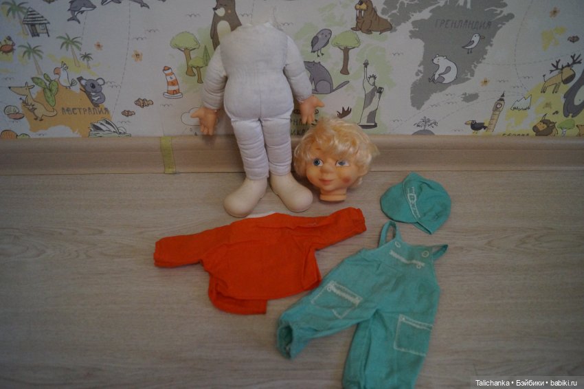 Распакуем посылочку — Советские винтажные куклы (СССР): Ленигрушка (фото 8)