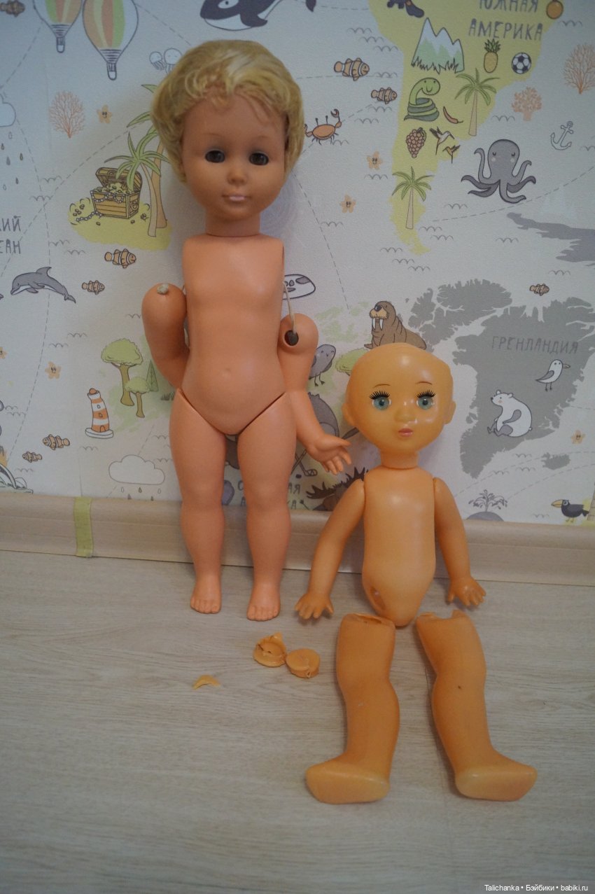 Распакуем посылочку — Советские винтажные куклы (СССР): Ленигрушка (фото 9)