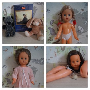 Посылочка с прелестными куколками и игрушками
