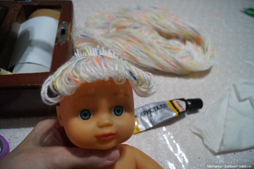 Третья выписка ноября Лечение беби бон Прошивка Лолиты Паричок из ниток Починка пирамидки Из чего сделать реснички (фото 8)