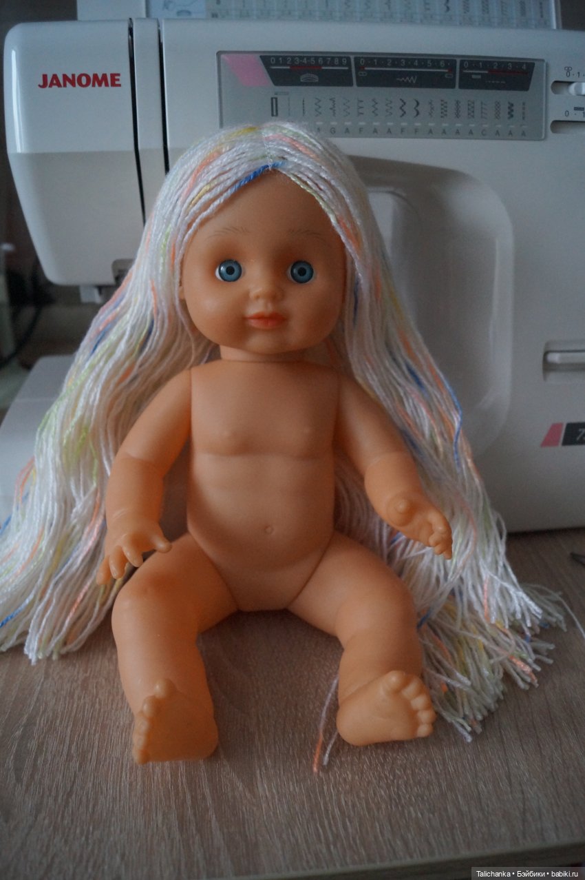 Первая выписка декабря Начинаю лечить новогодних героев Снова парик из ниток У Маруси появился брат