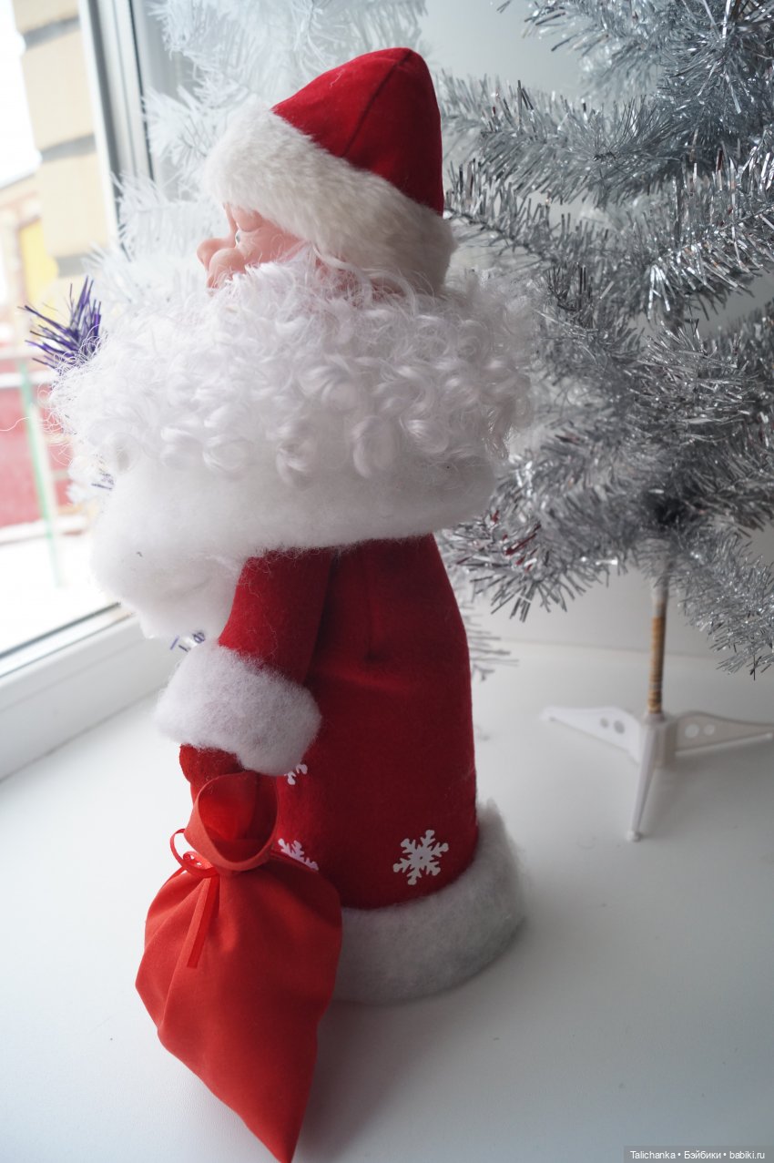 Четвёртая выписка декабря Голова деда Мороза и голова тряпичной куклы превратились в полноценных новогодних героев