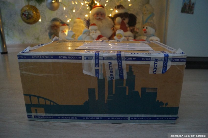 Новогодние посылочки открываем вторую