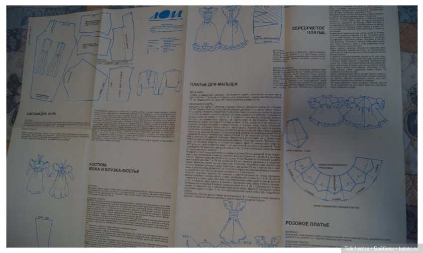 По страницам журналов Лола Барби мода Наряды для Барби + детские воспоминания | Бэйбики По страницам журналов Лола Барби мода Наряды для Барби + детские воспоминания