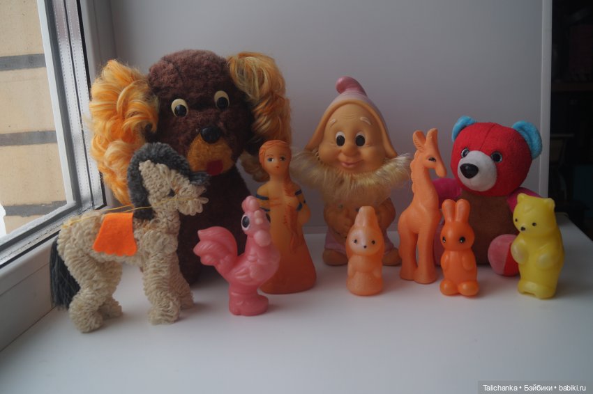 Вторая выписка февраля Лечим мягкие игрушки СССР Восстанавливаем роспись резиновых игрушек СССР