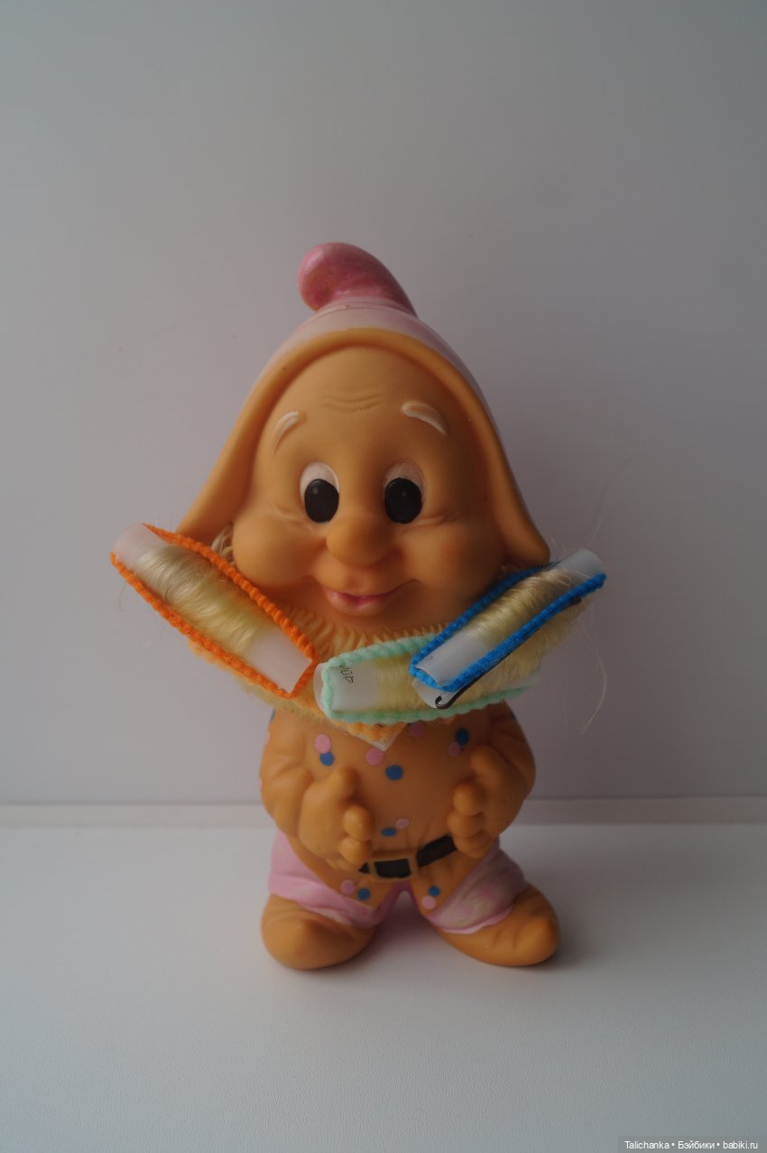 Вторая выписка февраля Лечим мягкие игрушки СССР Восстанавливаем роспись резиновых игрушек СССР