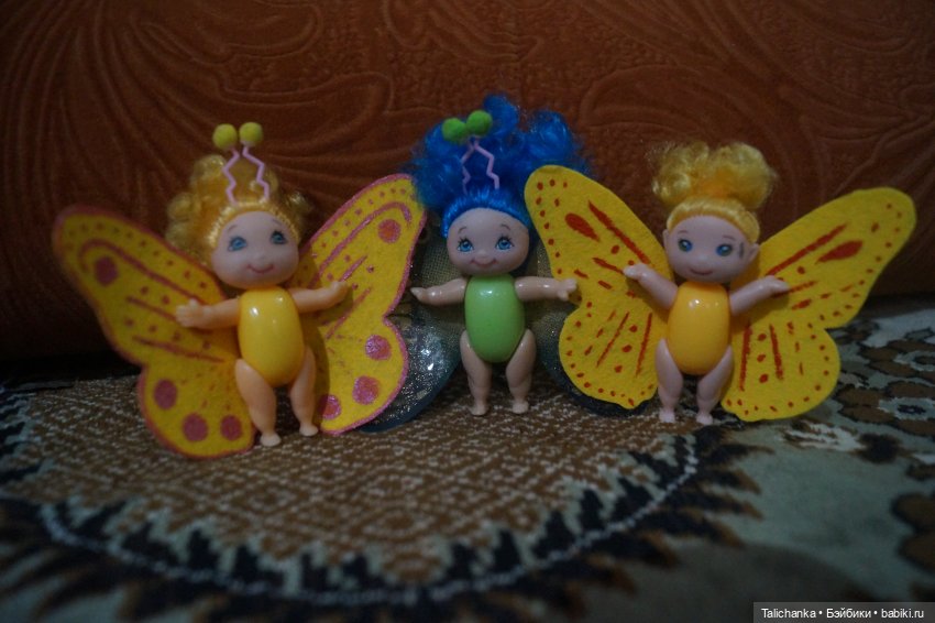 Первая выписка марта Лечение Королевы Шьём новые тела для малышей Перетяжка резинок Новые крылышки для бабочки