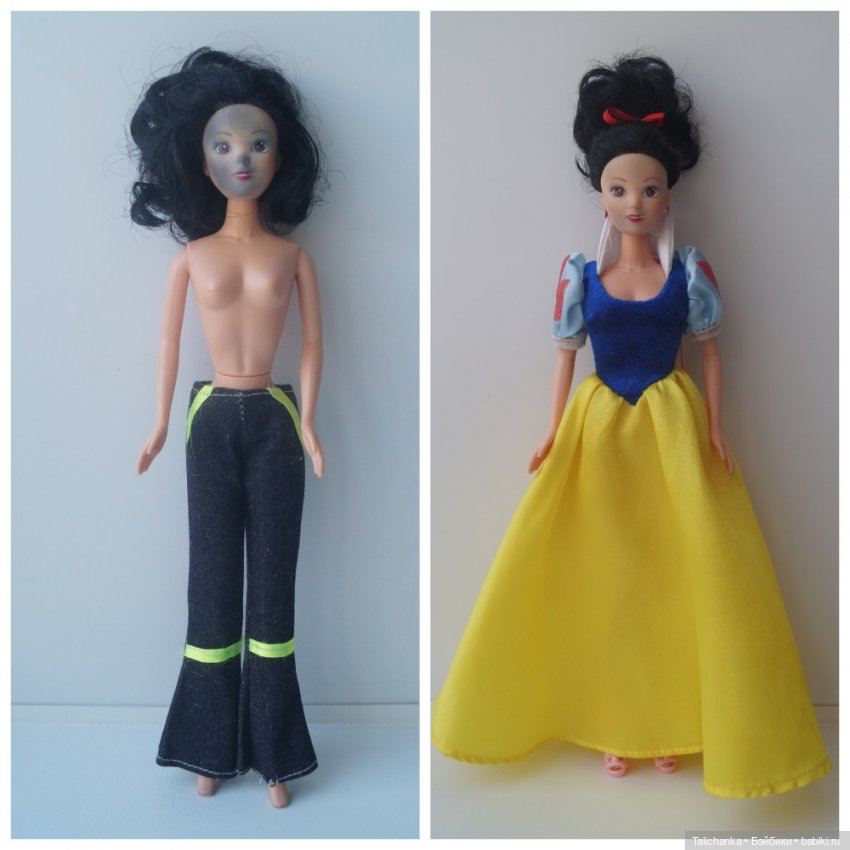 Вторая выписка марта Вальдорфская бабочка по-новому выбеливаем лицо Белоснежке