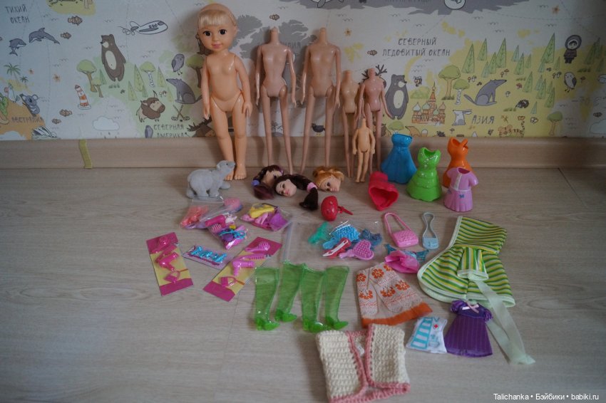 И ещё одна посылочка — Игровые куклы разных производителей (Разное): редкие бренды (фото 3)